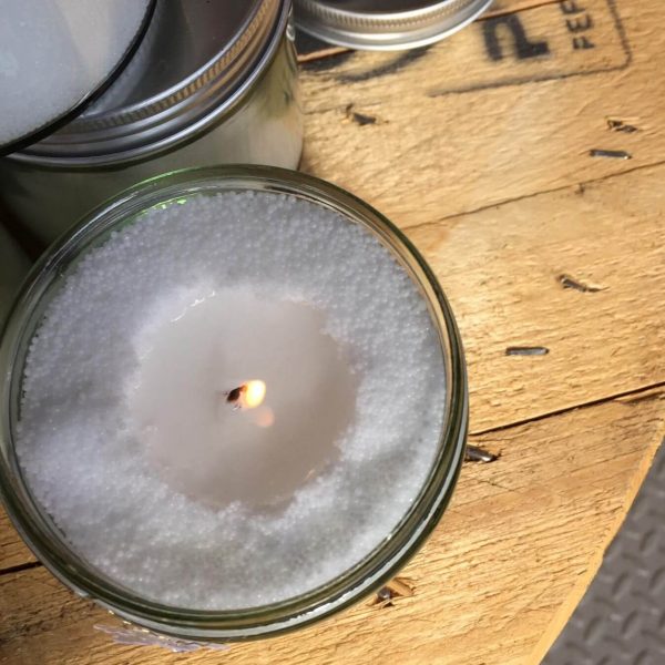 "Candle Dust" אבקת נרות להדלקה בכלי זכוכית או כלי חסין אש